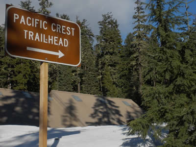 Pacific Crest Trail Crescent Lake, Oregon